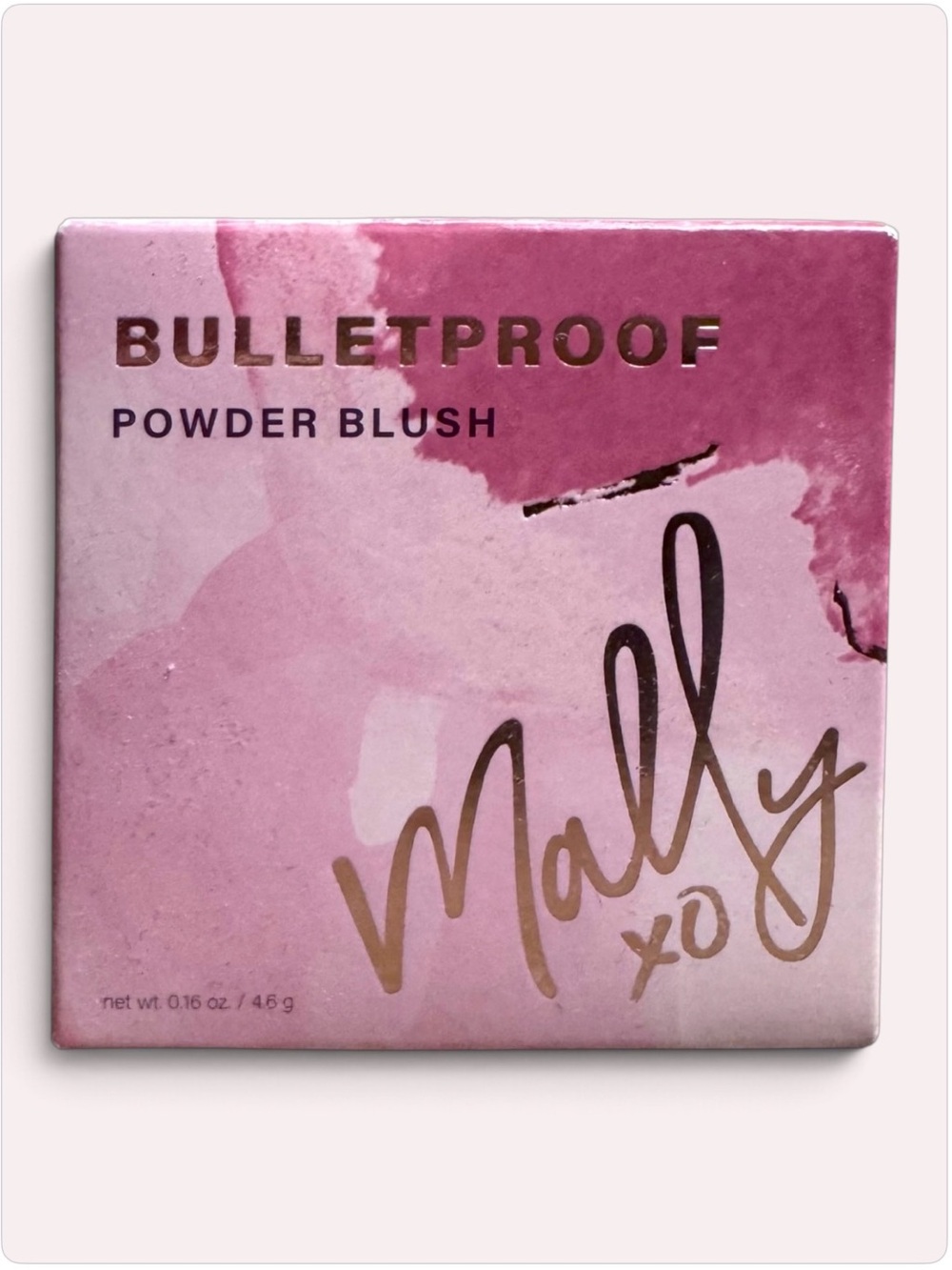 Mally Bulletproof pH Activated Powder Blush Confident Coral Matte 0.16 oz NIB
